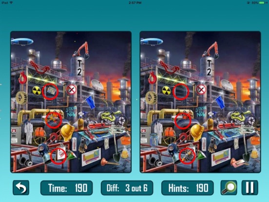 Crime Scene Spot The Difference:Search & Find iPad screenshot 5 - Games app