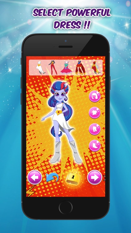 My Pony Heroes - Ever After Little Bratz Girl Big DressUp Games