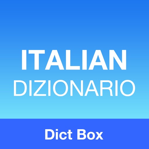 Italian English Dictionary & Thesaurus & Translator / Dizionario Inglese-Italiano Icon