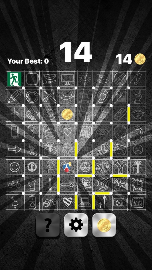 #3. Dark Maze - brain challenging game (iOS) 由: Quantis,Inc.