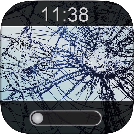 Break My Phone-Fake Lock Screens and Breaking Glass Wallpaper