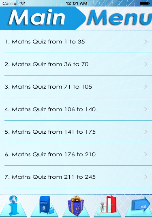 Mathematics Fundamentals Refreshments - Free Maths Quizzes screenshot 2