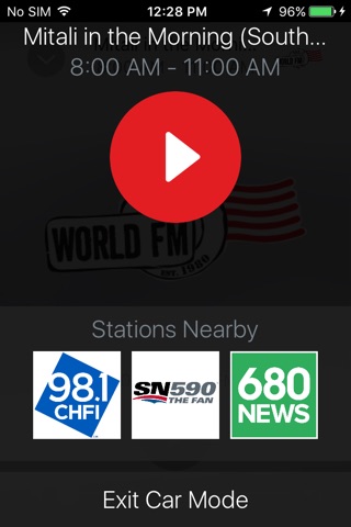 101.7 World FM Edmonton screenshot 4