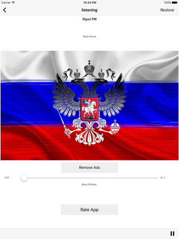 Screenshot #5 pour Radio Russia Online Free