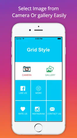 Game screenshot Grid Style for Instagram - Instagrid Post Banner sized full size Big Tiles for IG mod apk