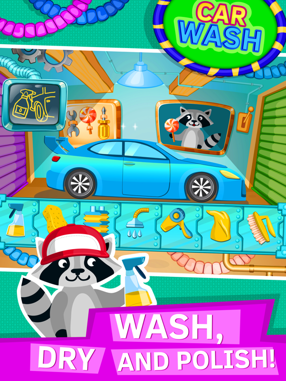 Screenshot #4 pour Station de lavage de voiture pour enfants