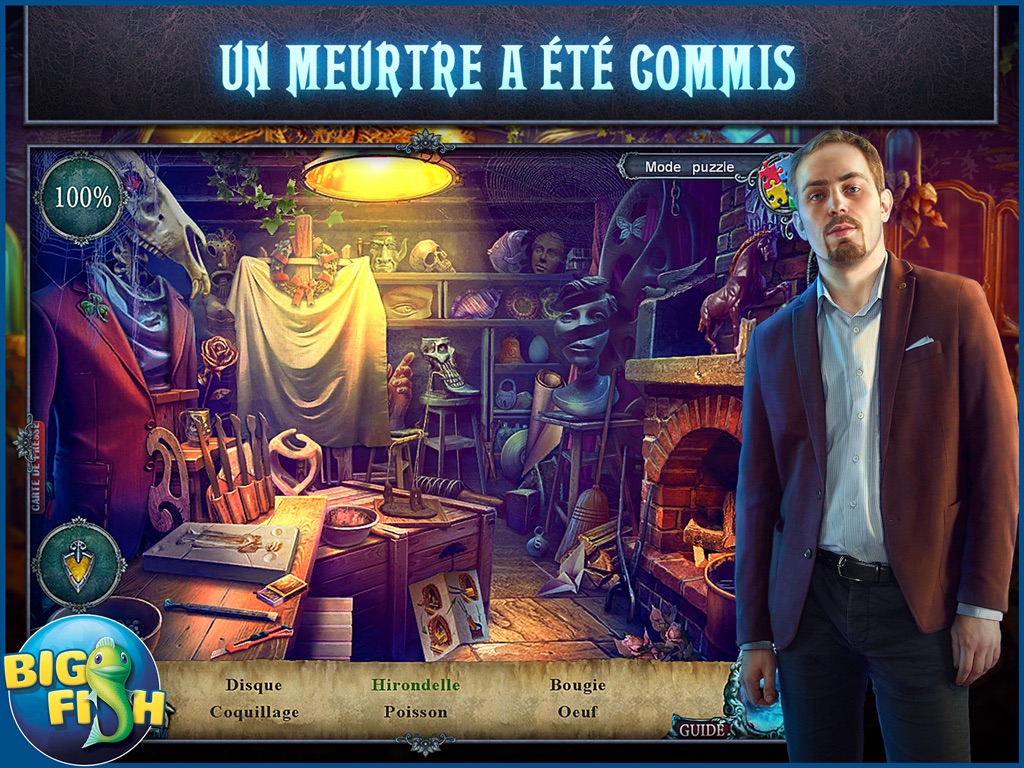 Fear for Sale: City of the Past HD - A Hidden Object Mystery (Full) screenshot 2