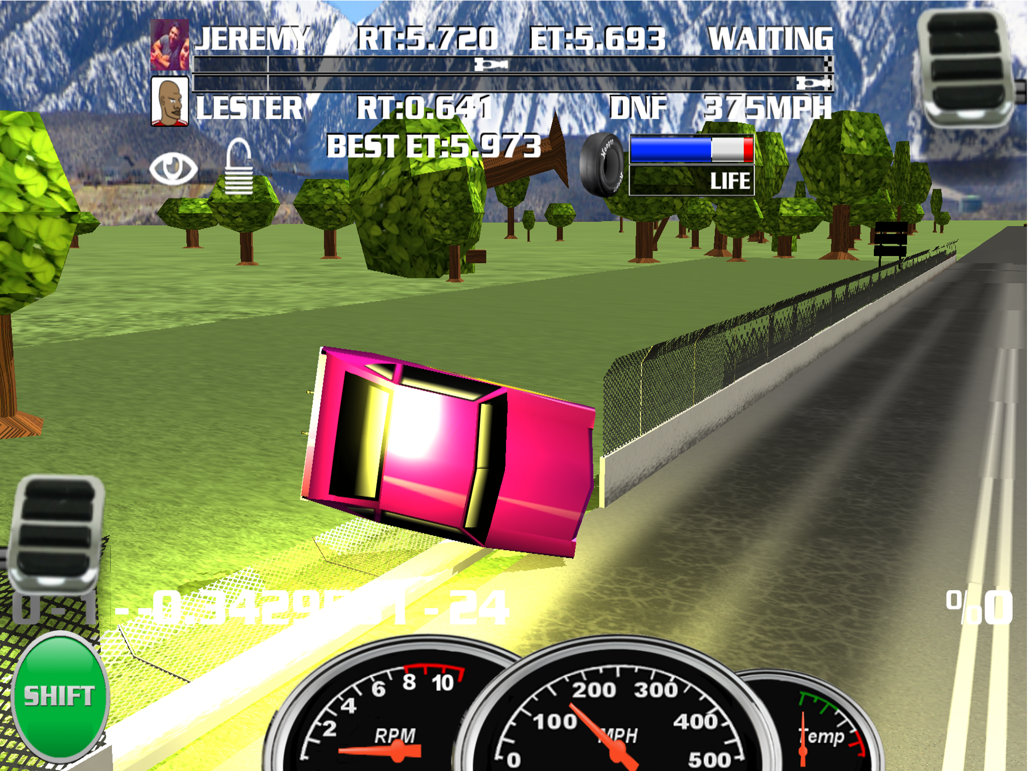 Burn Out Drag Racing 2016 screenshot 5