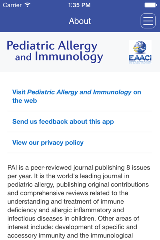 Pediatric Allergy and Immunology screenshot 4