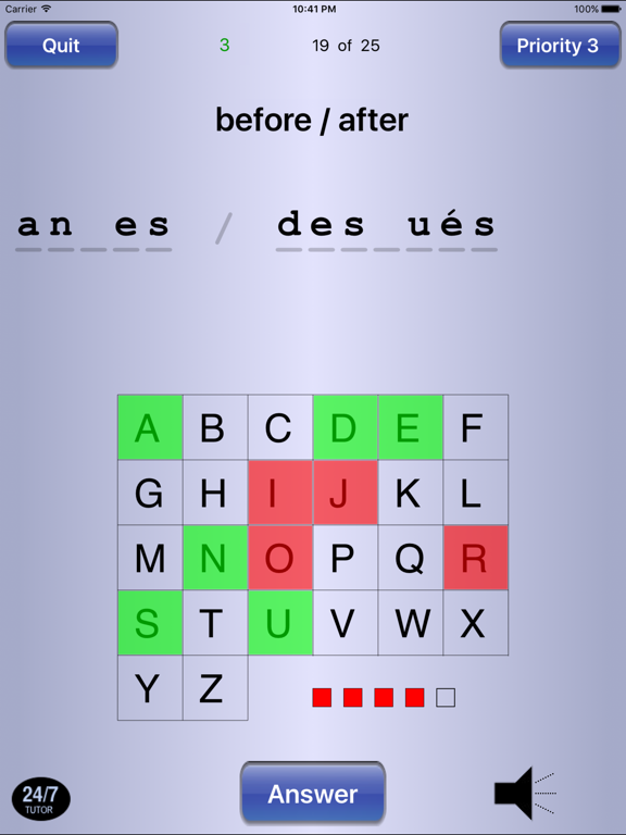Screenshot #5 pour Spanish Vocabulary 24/7 Language Learning