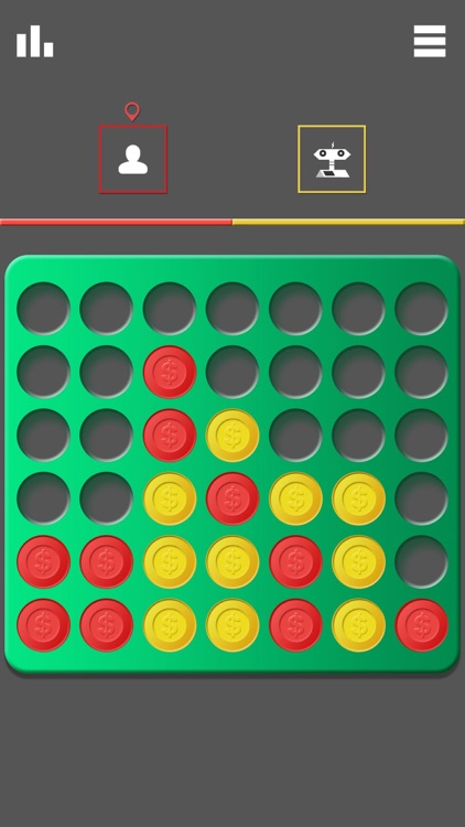Four in a row! Online - Multiplayer classic board free games for 2 players play with friends