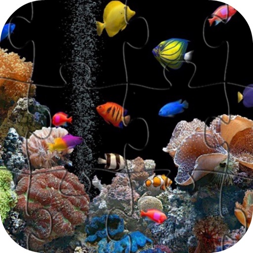 Jigsaw Puzzle Game Underwater Icon