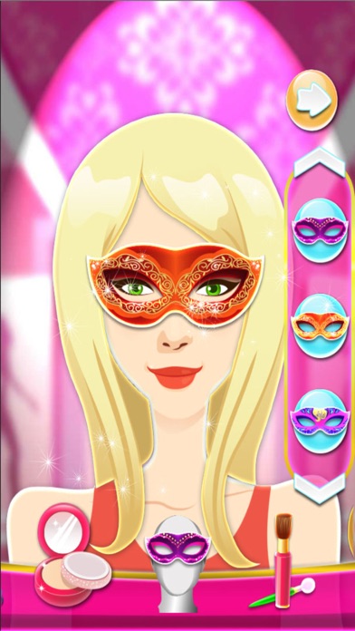 Screenshot #1 pour Ice Queen Princess Makeover Spa, Makeup & Dress Up Magic Makeover - Girls Games