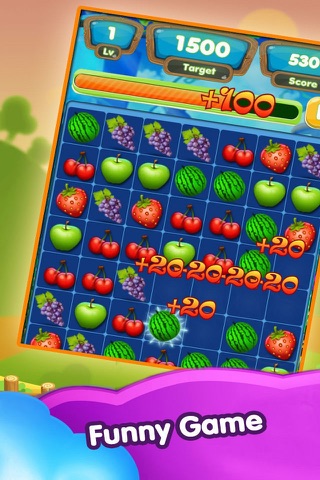 Juice Fruit Legend Link - Match 3 screenshot 2