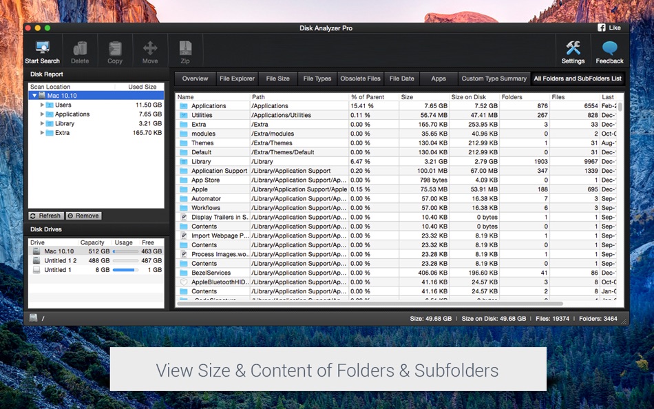 #3. Disk Analyzer Pro (macOS) 由: Shrishail Rana