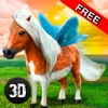Flying Pony Simulator 3D app icon - Games app for iPhone