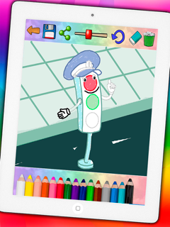 Play paint and connect dots– educative coloring book with drawings for kids and children screenshot 9