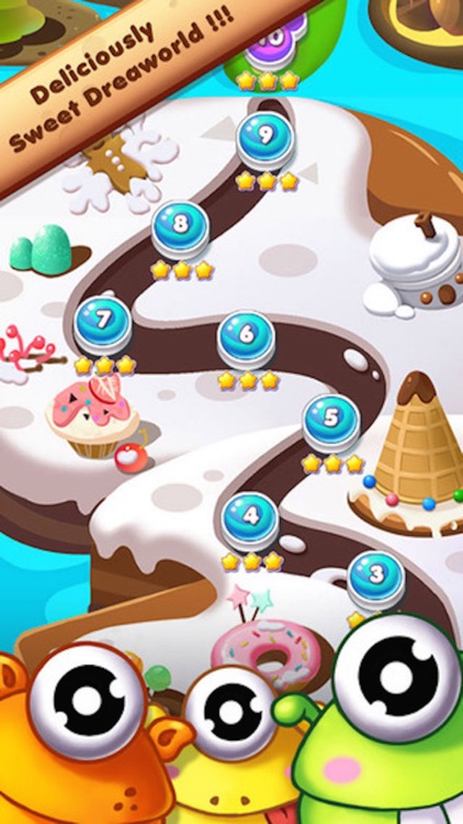 Cookie Crush Mania - 3 match puzzle splash game screenshot-4