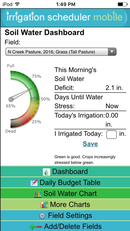 Irrigation Scheduler Mobile