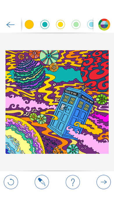 BBC Colouring: Doctor Who Screenshot 2