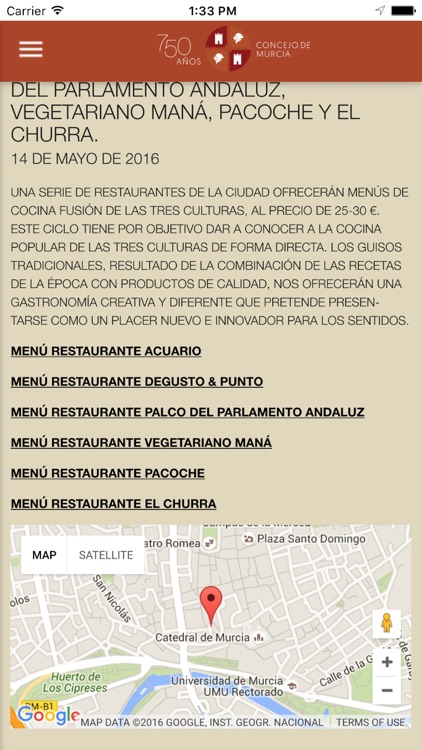 750 Años Concejo de Murcia screenshot-3