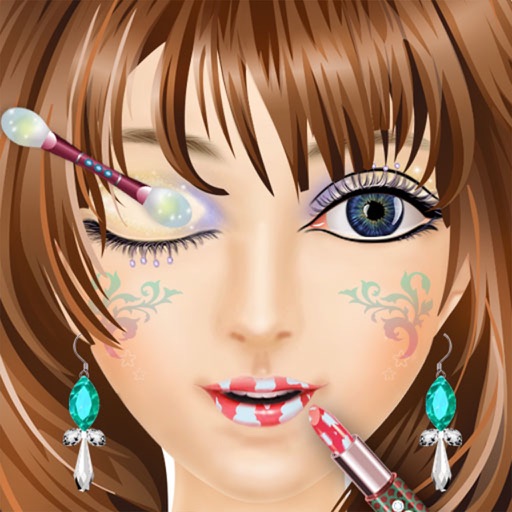 Fashion Celebrity Makeup Beauty Salon Games for Girls Icon