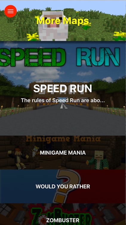 Mini Games Maps for Minecraft PE - The Best Maps for Minecraft Pocket Edition (MCPE)