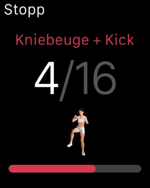 Runtastic Leg Trainer App スクリーンショット