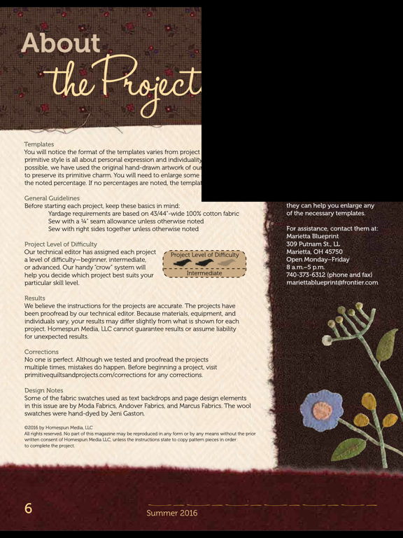 Screenshot #2 for Primitive Quilts and Projects