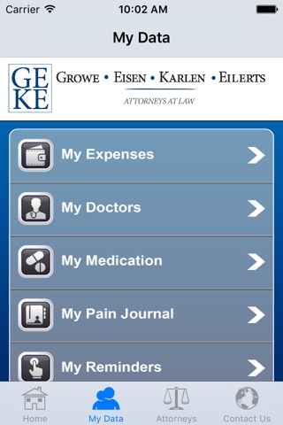 Injury Help App by Growe Eisen Karlen screenshot 3