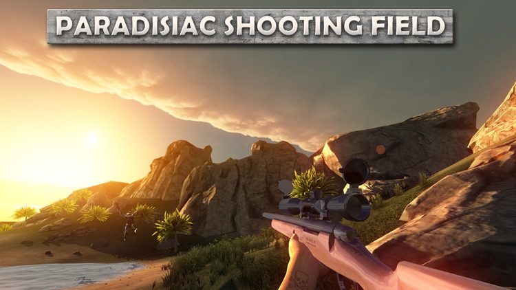 Desert Island Sniper Battlefield Free screenshot-4