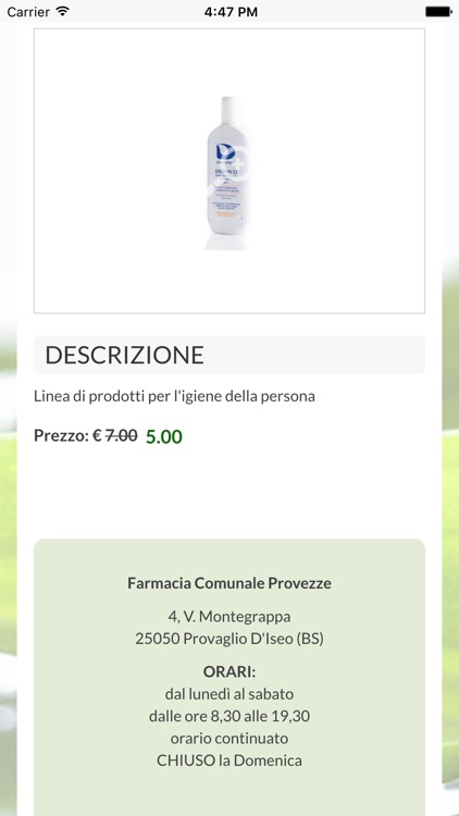 Farmacia Comunale Provezze