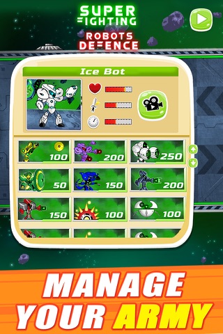 Super Fighting Robots Defense screenshot 2