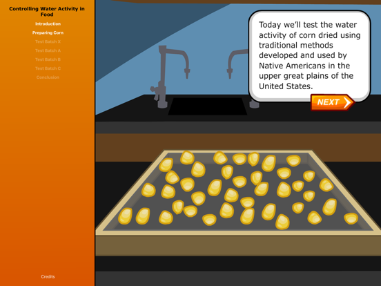 Screenshot #5 pour Virtual Labs: Controlling Water Activity in Food