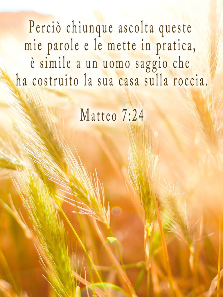Frasi Belle - Immagini con citazioni della Bibbia: Versetti e aforismi sulla vita