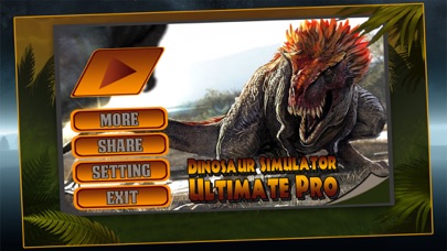 Screenshot #1 pour Ultimate Dinosaur Simulator 2016- Deadly Jurassic Rampage Assault Challenge