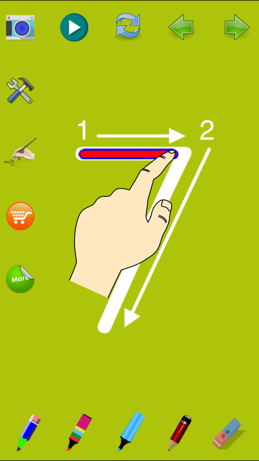 #5. Trace Letters Level 2 - Number (iOS) Av: 宁 王