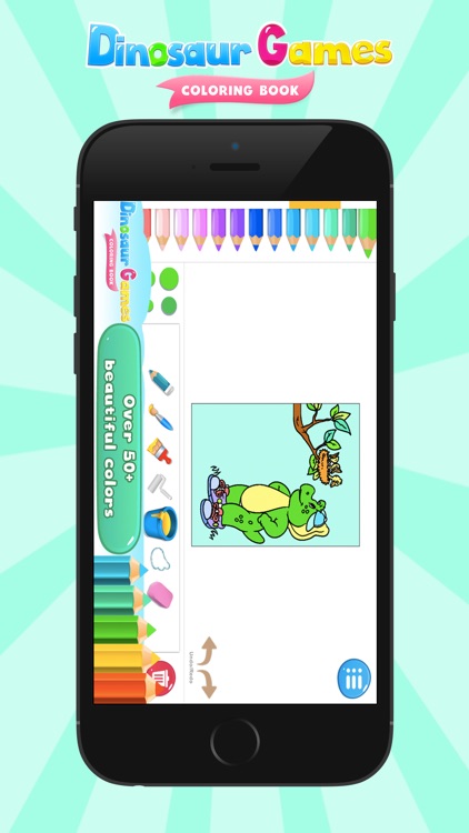 Coloring Book Dinosaur Games