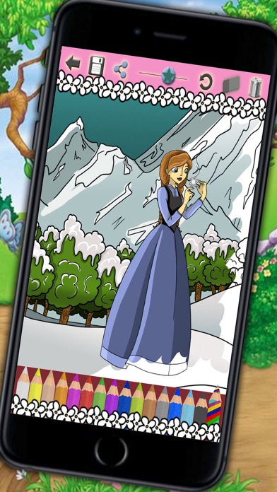 How to cancel & delete Coloring book with your favorite Princesses from iphone & ipad 2