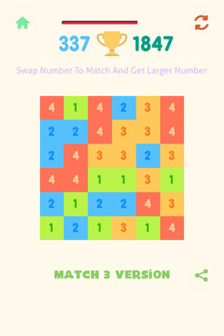 Just Match 3 - Get 10 Numbers Puzzle screenshot 4