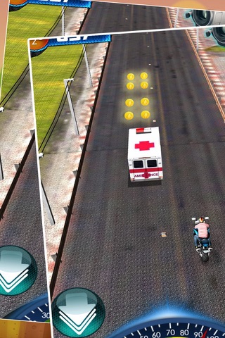 3D Motorcycle Street Racing screenshot 3