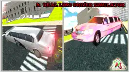 Game screenshot Flying Limo City 2016 Simulator – Future Limousine Parking with Air Plane Driving Controls hack