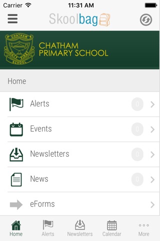 Chatham Primary School - Skoolbag screenshot 2