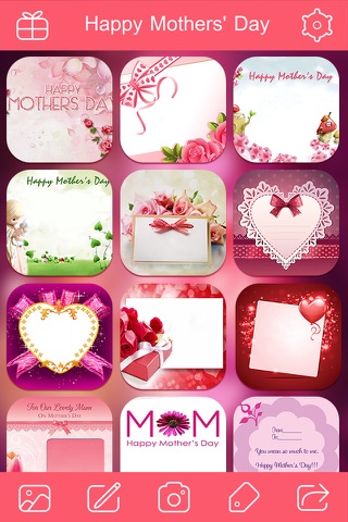 Mother's Day Photo Frame.s, Sticker.s & Greeting Card.s Make.r Pro screenshot 4