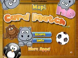 Game screenshot Card Match For Kids HD apk