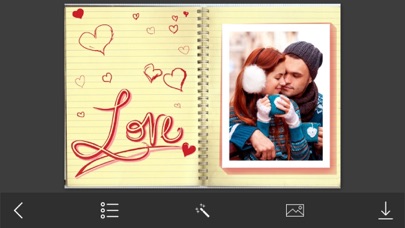 Screenshot #2 pour Amazing Love Photo Frames - Creative Frames for your photo