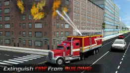 911 emergency ambulance driver duty: fire-fighter truck rescue iphone screenshot 2