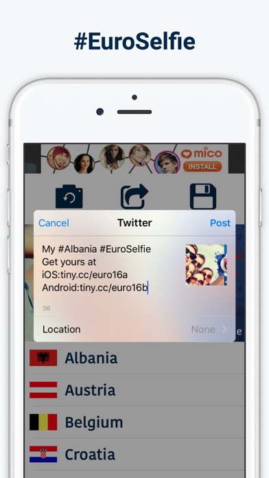 App screenshot