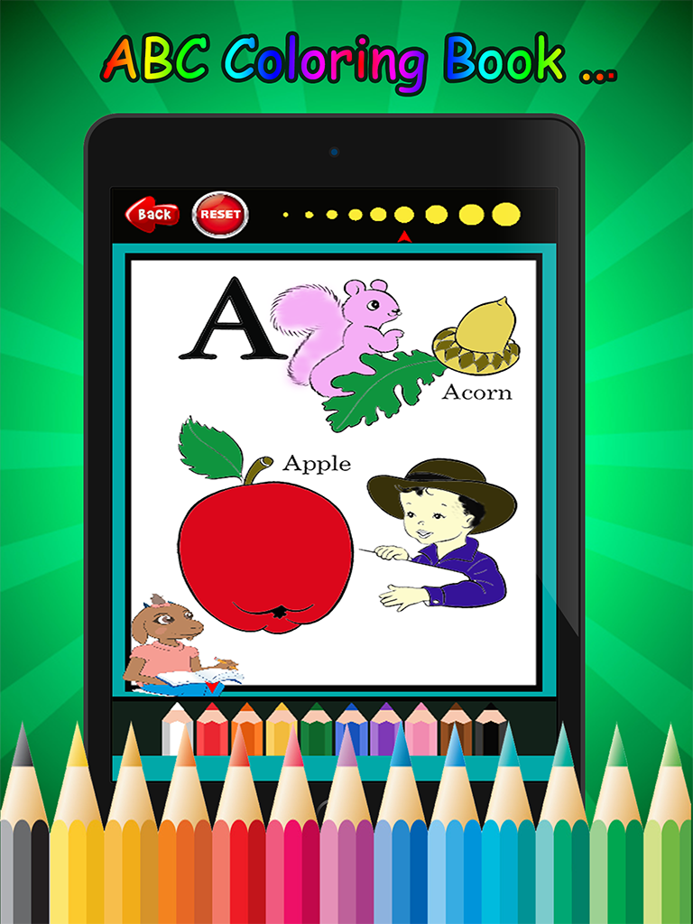 Farm Animals ABC Coloring Book for kids age 1-10 screenshot 7
