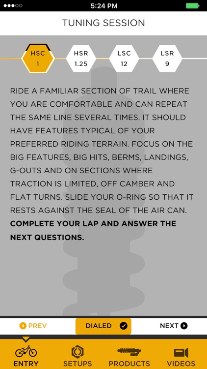 Dialed